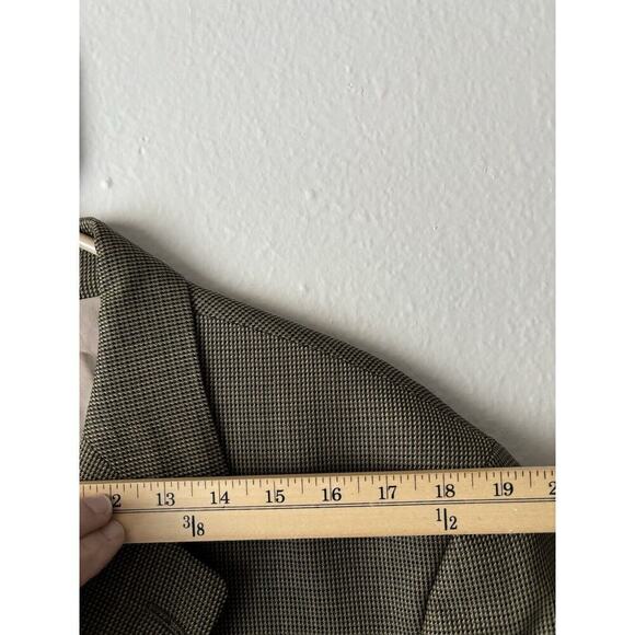 CHAPS by RALPH LAUREN Mens Brown‎ Wool Sport Coat Blazer Jacket SIZE 44R EUC - Picture 8 of 9